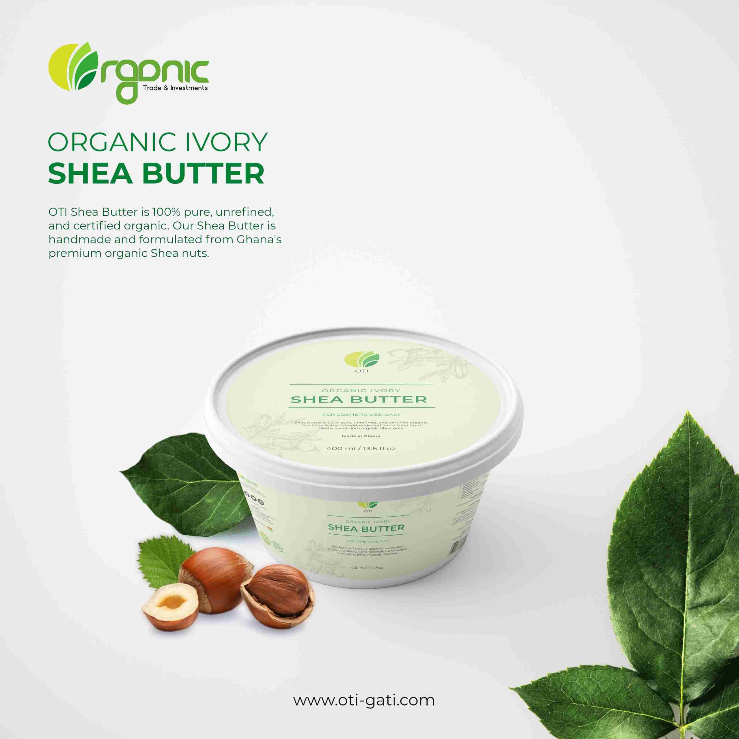 OTI IVORY UNREFINED SHEA BUTTER