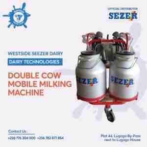 Double Cow Milking Machine / WESTSIDE SEZER DAIRY TECHNOLOGIES / Made In Turkey